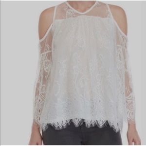 A&F Lace Boho Top